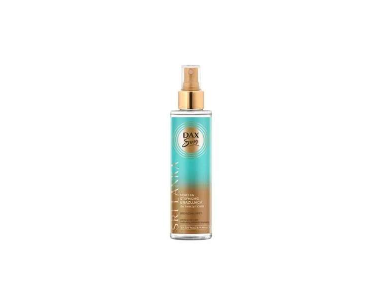 DAX Sun Sri Lanka Vegan Gradual Tanning Spray for Face and Body 200ml