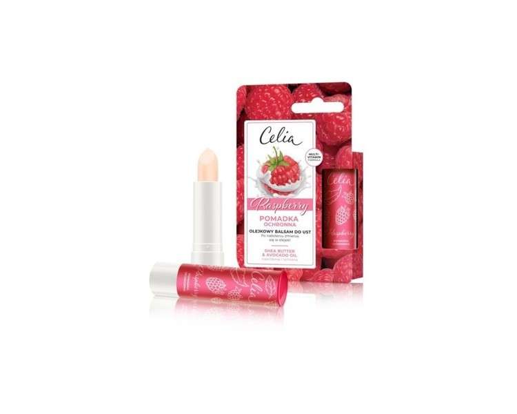 Celia Raspberry Oil Lip Balm Lipstick