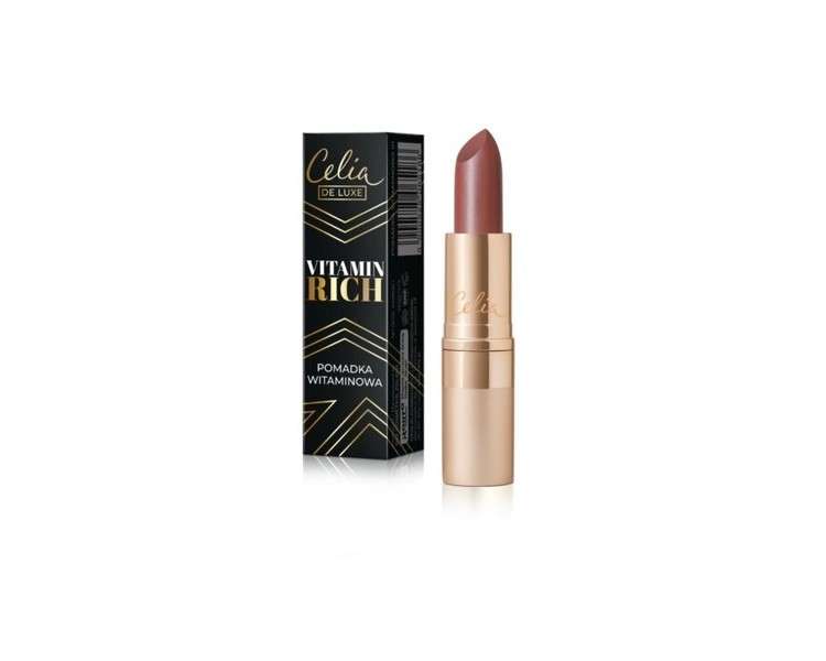 Celia De Luxe Moisturizing Vitamin Rich Lipstick No. 07 3.5g