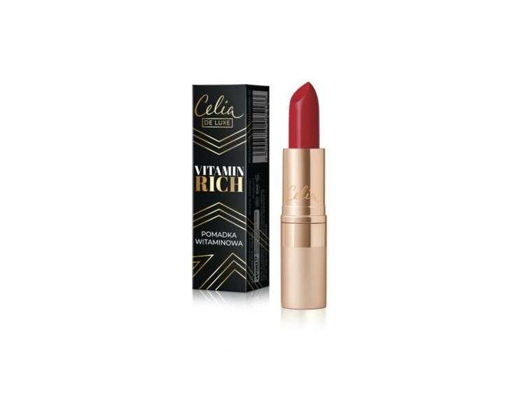 Celia De Luxe Moisturizing Vitamin Rich Lipstick No. 06 3.5g