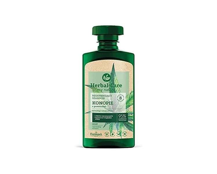 HERBAL CARE Regenerating Hemp Shampoo with Proteins 330ml