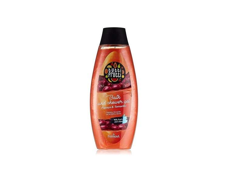 TUTTI FRUTTI Papaya & Tamarillo Bath and Shower Oil 425ml