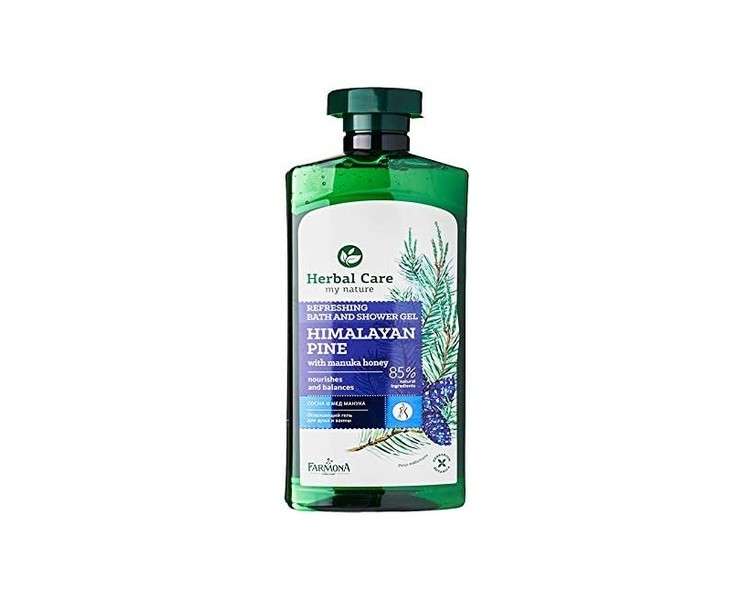 FARMONA Herbal Care Refreshing Himalayan Pine Bath with Manuka Honey 500ml