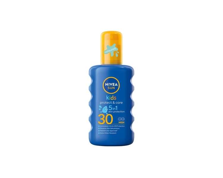 Nivea Moisturizing Kids Sunscreen Spray Kids SPF30 with Blooming Color 200ml