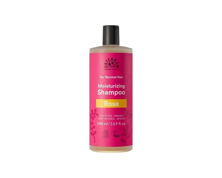 Urtekram Moisturizing Rose Shampoo for Normal Hair 500ml