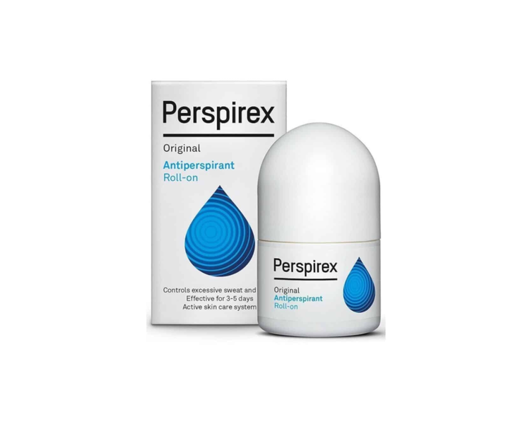 Perspirex Original (Etiaxil) Antiperspirant Protection Anti Sweat 72h Roll-on