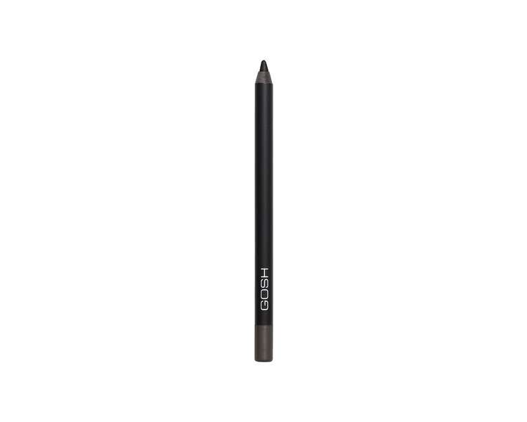 GOSH Velvet Touch Eyeliner & Kajal with Soft Texture for Easy Application Waterproof and High Coverage Perfect for Mascara with Nourishing Vitamin E & Jojoba Oil Vegan and Fragrance-Free Hypnotic Grey