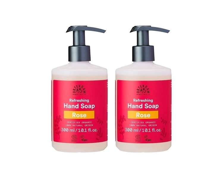 Urtekram Rose Liquid Hand Soap Organic 300ml