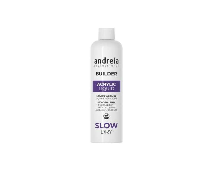 Andreia Builder Acrylic Liquid Slow Dry 250ml