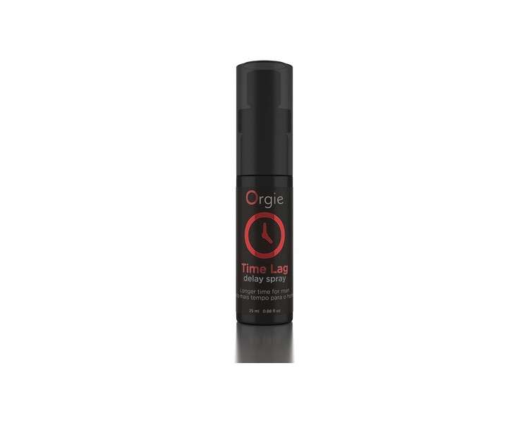 Orgie Time Lag Tingling and Warming Intimate Gel with Hemp Seed Oil 25ml Black