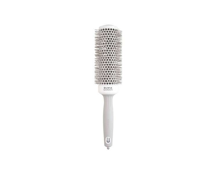 Olivia Garden Expert Blowout Speed White and Grey Hairbrush 45