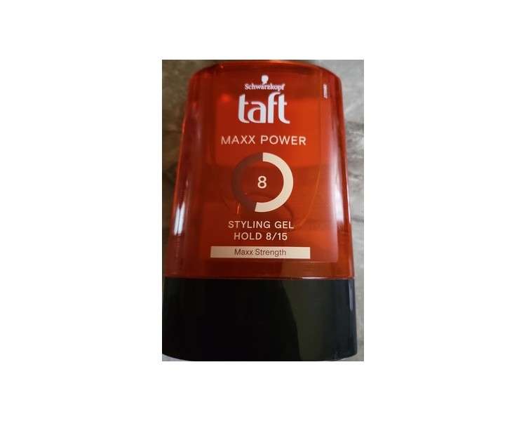 Schwarzkopf Taft Maxx Power Styling Gel NR8 Hold Gel