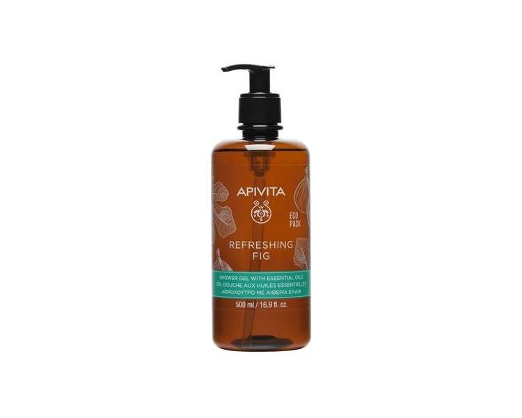 Apivita Refreshing Fig Shower Gel 500ml