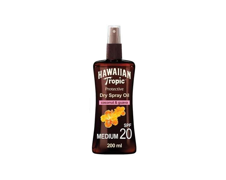 Hawaiian Tropic Protective Dry Oil Spray SPF 20 200ml