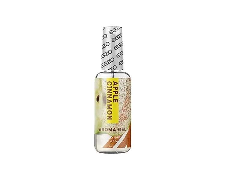 EGZO Aroma Gel Apple Cinnamon Water-Based Flavored Lubricant for Delicious Oral Sex 50ml