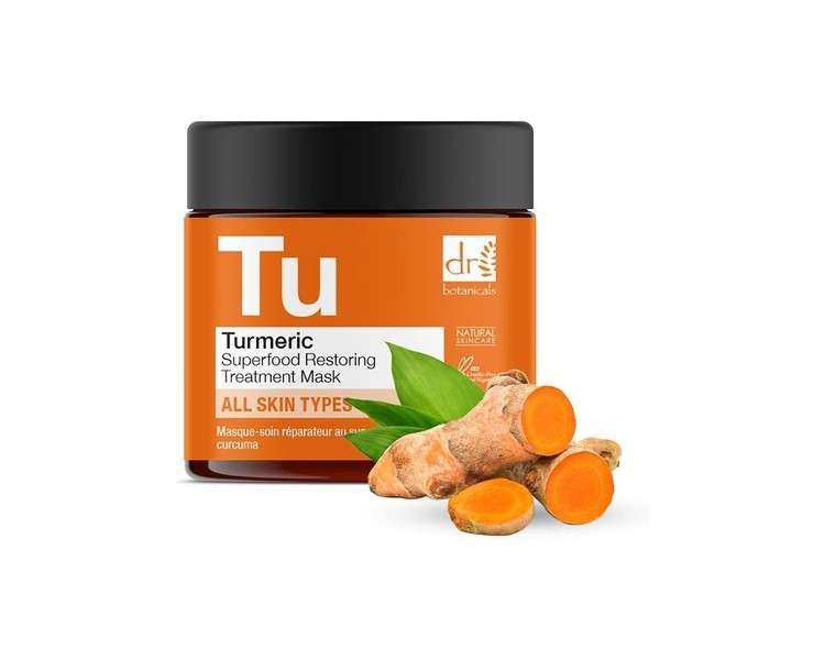 Dr Botanicals Turmeric Superfood Restoring Treatment Mask 60ml