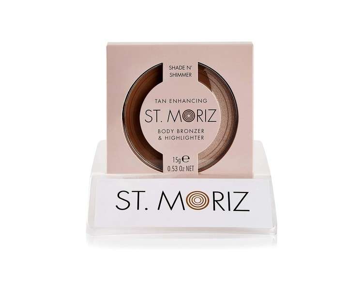 St. Moriz Face & Body Bronzer and Highlighter 15g