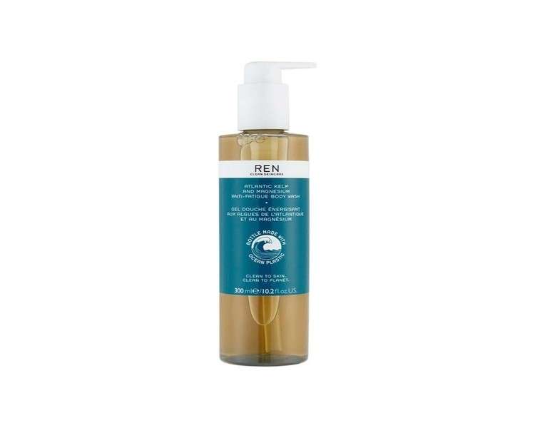 Ren Atlantic Kelp And Magnesium Ocean Plastic Body Wash 300ml