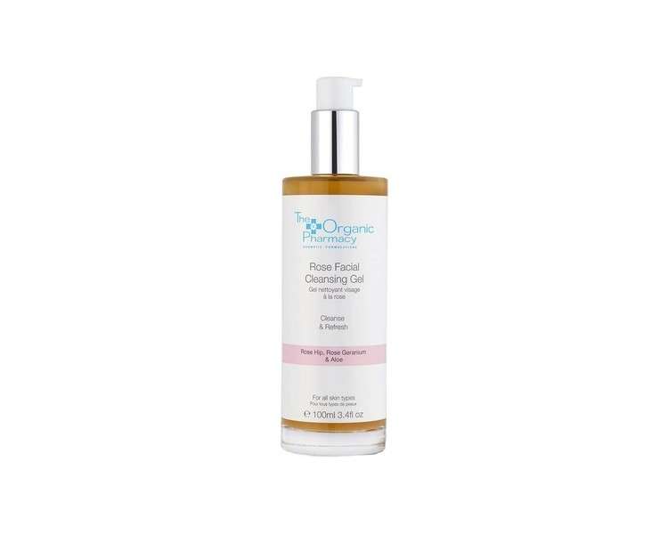 The Organic Pharmacy Rose Facial Cleansing Gel 100ml