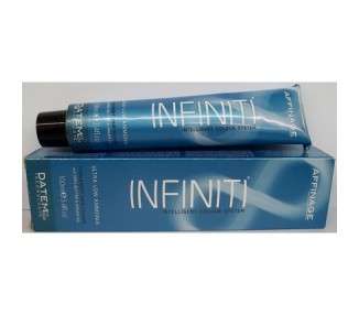Infiniti by Affinage Intelligent Colour System Ultra-Low Ammonia Series Enriched with Shea Butter and Argan Oil 3.4 Fl. Oz. Tube Shade Selection 7.76 Loganberry