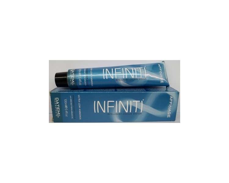 Infiniti by Affinage Intelligent Colour System Ultra-Low Ammonia Series with Shea Butter and Argan Oil 3.4 Fl. Oz. Tube Shade Selection: 4.0 Medium Brown