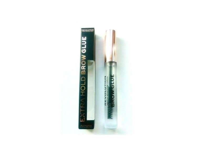 Makeup Revolution Extra Hold Brow Glue Long-Lasting Clear Eyebrow Gel 3.00 ml