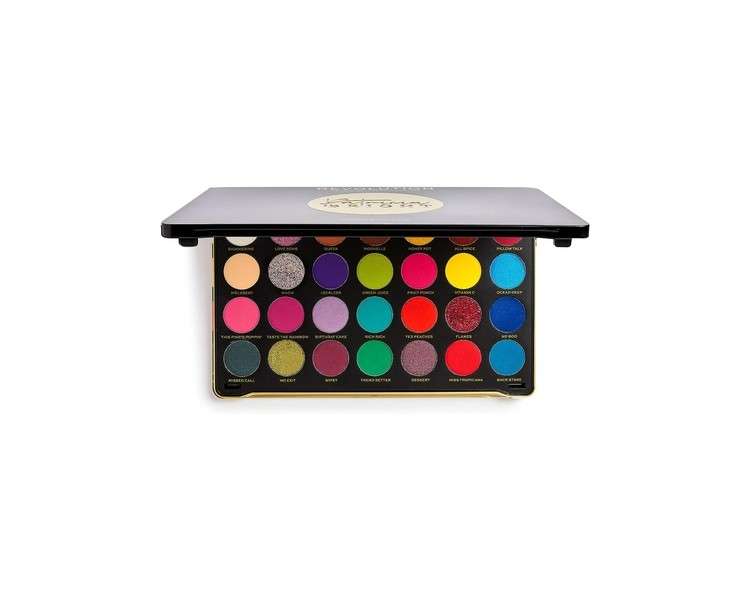 Makeup Revolution Patricia Bright Rich In Colour Eyeshadow Palette 28 Shades 33.6g