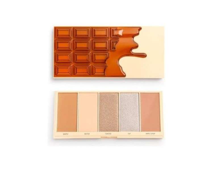 Makeup Revolution I Heart Revolution Waffle Chocolate Eyeshadow Palette