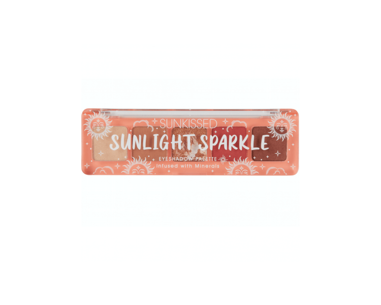 Sunkissed Sunlight Sparkle Eyeshadow Palette 4.5g - 5 Beautiful Shades