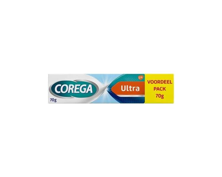 Corega Ultra Denture Adhesive Cream 70g