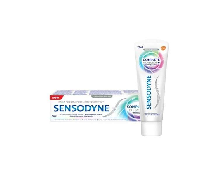 GSK Sensodyne Complete Protection Toothpaste 75ml