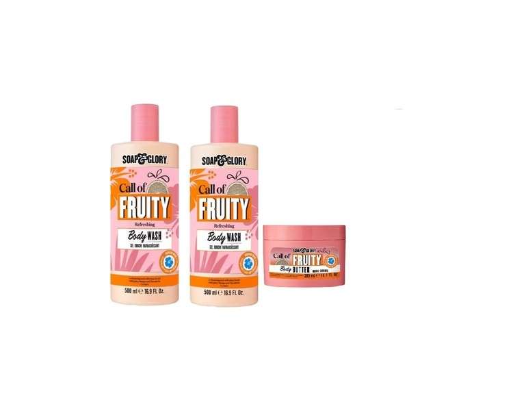 Soap And Glory Call Of Fruity Body Wash 500ml