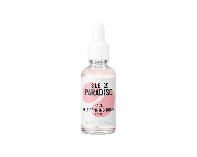 Isle of Paradise Self Tanning Face Drops Light 30ml