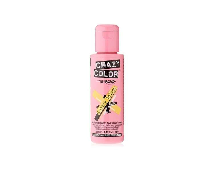 Crazy Colour Coral Red Hair Dye 100ml