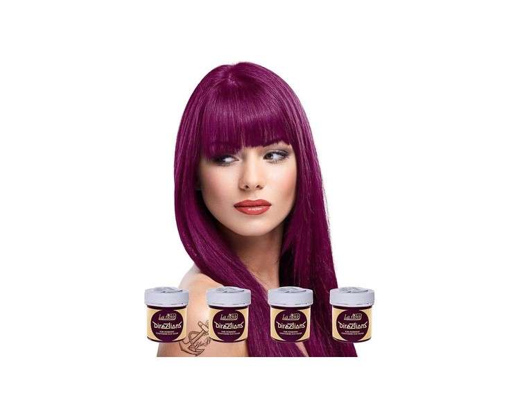 La Riche Directions Semi-Permanent Hair Color 88ml Tubs Dark Tulip