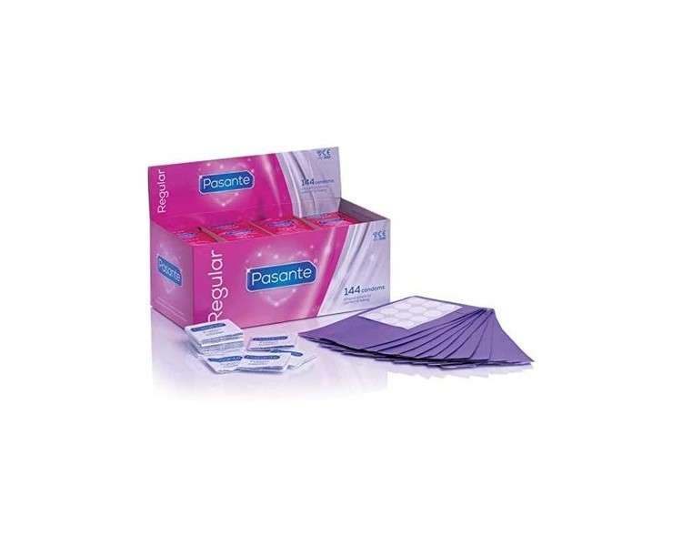 Pasante Regular Condoms with Comfort Form 144 Pieces