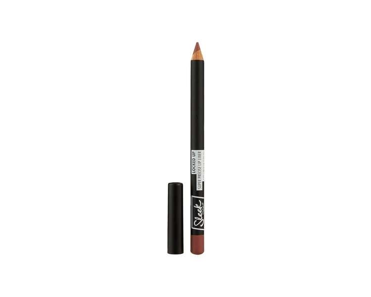 Sleek MakeUP Locked Up Super Precise Lip Liner Long Lasting Super Pigmented Light Brown 1.79g