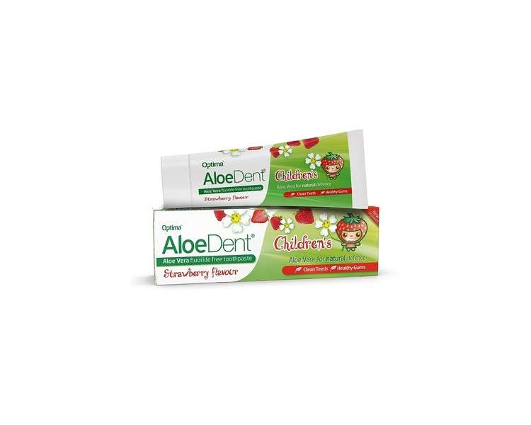 AloeDent Children's Strawberry Toothpaste 50ml