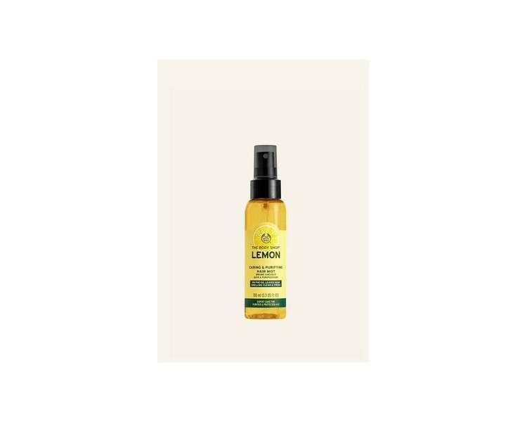 The Body Shop Lemon Caring and Purifying Hair Mist 100ml for Fresh Clean Hair