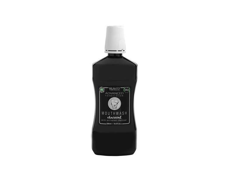 Beauty Formulas Mouthwash Advanced Charcoal 500ml