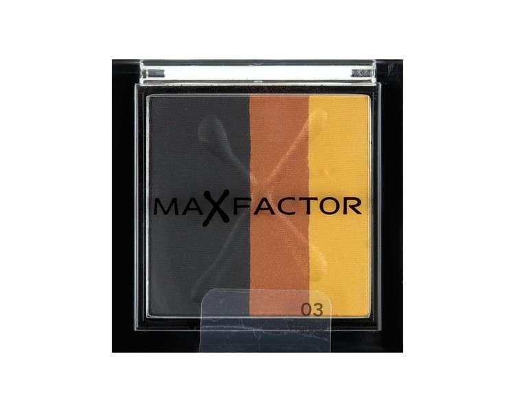 Max Factor Max Effect Trio Eyeshadow 03 Tigress