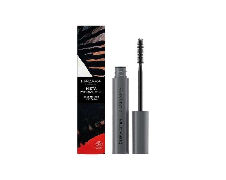 MÁDARA Organic Skincare Deep Matter Bold Volume Mascara 8ml - Volumizes and Defines with All-Natural Pigments