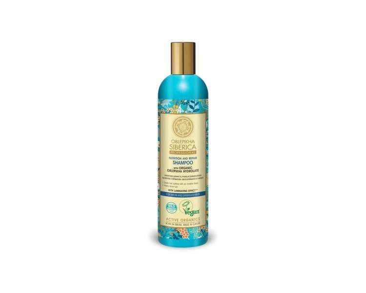 Natura Siberica Professional Oblepikha Nutrition and Repair Shampoo for Weak and Damaged Hair