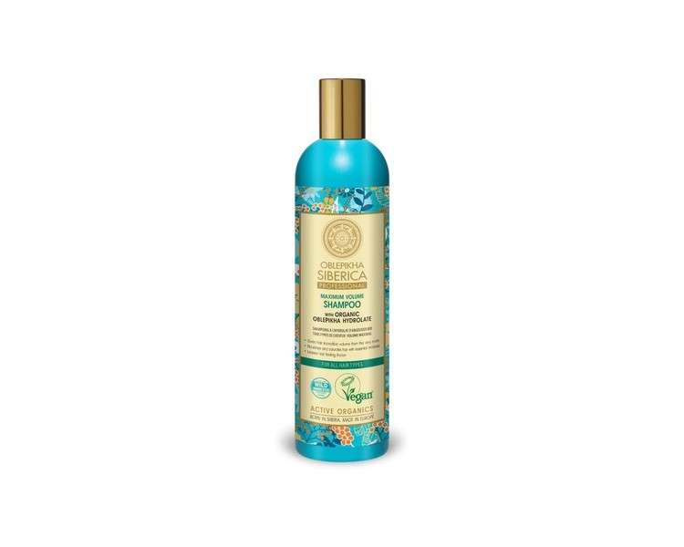 Natura Siberica Professional Oblepikha Maximum Volume Shampoo for All Hair Types 400ml