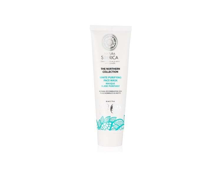 Natura Siberica Northern White Purifying Face Mask for Normal Skin 80ml