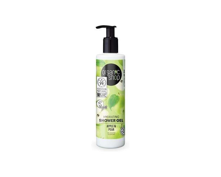 Organic Shop Hydrating Shower Gel Apple and Pear 280ml