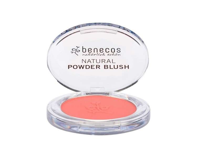 Benecos Natural Cosmetics Powder Blush Pressed with Organic Castor Oil 5.5g