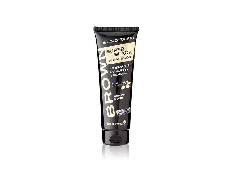 Tannymaxx Brown Super Black Gold Edition Tanning Lotion 125ml