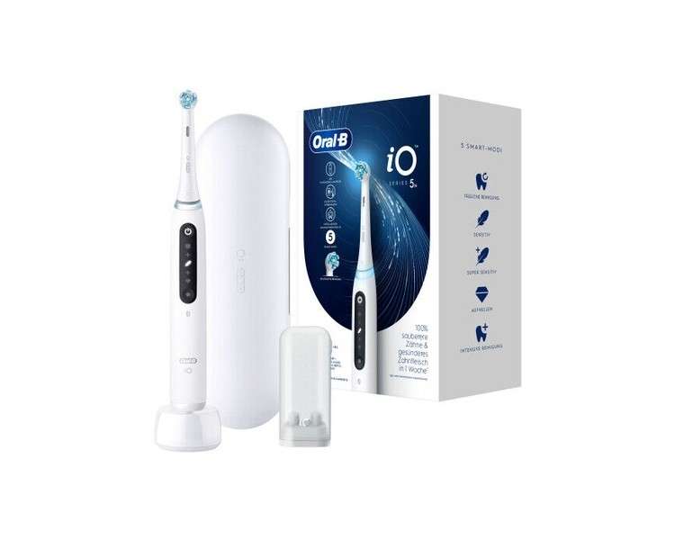 Oral-B iO 5 Series 5 Electric Toothbrush with 5 Cleaning Modes and LED Display