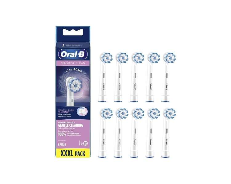 Oral-B Sensitive Clean Brush Heads 10 pcs